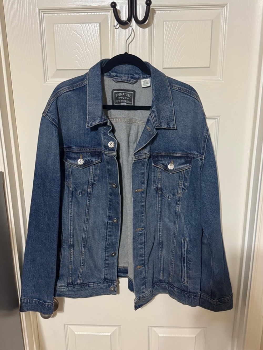 Signature by Levi Strauss Dark Blue Denim Jacket